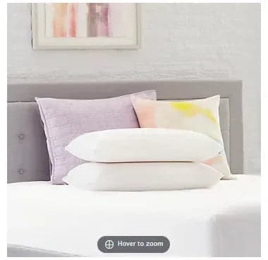 Comfort Revolution Memory Foam Pillows, Twin Pack