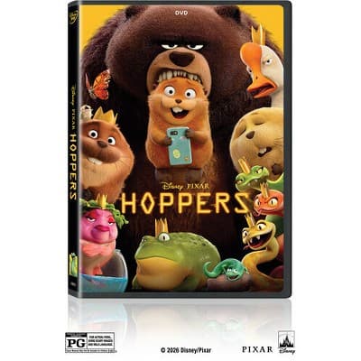 Hoppers (Blu-ray + DVD + Digital Copy)(2026)