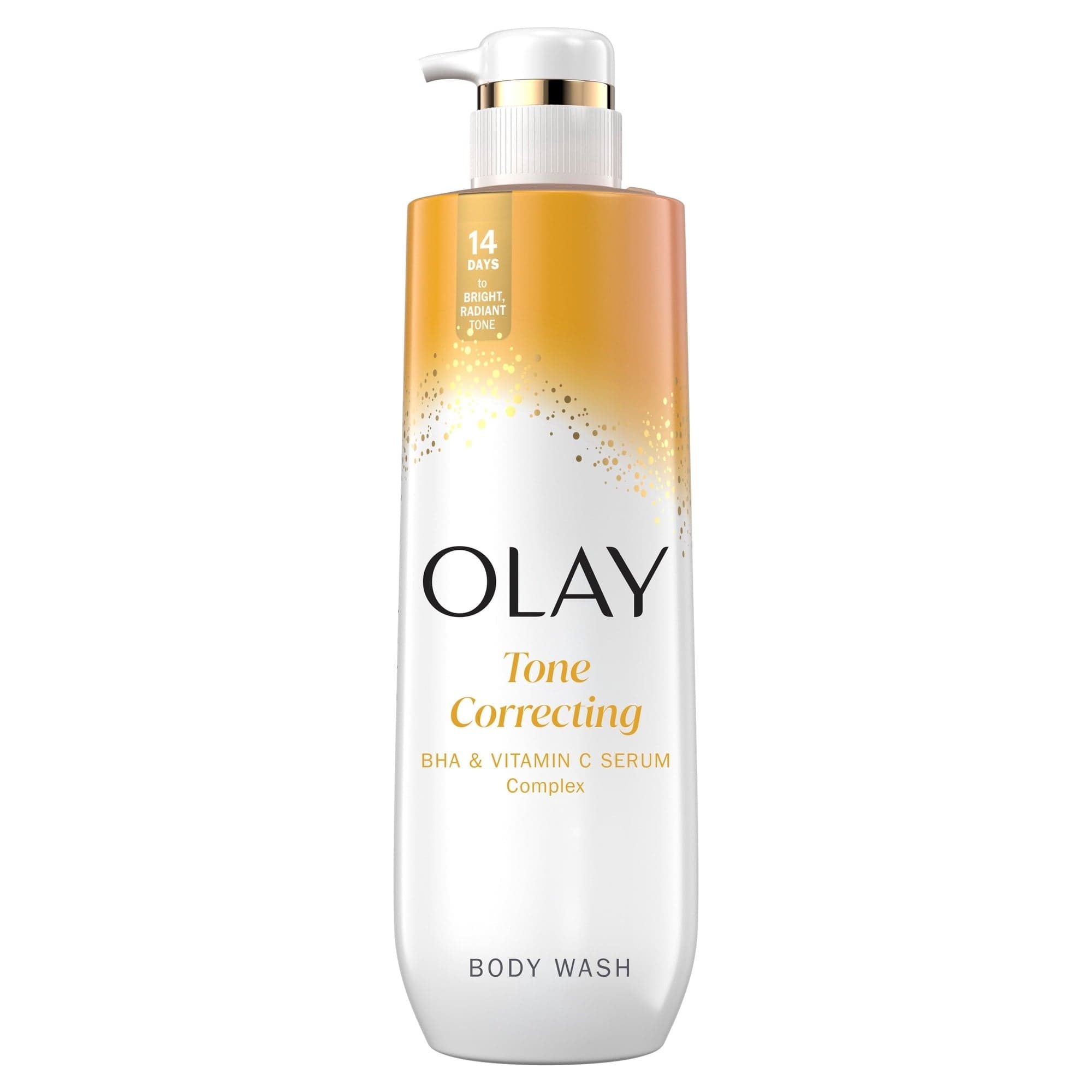 Olay Tone Correcting Body Wash with BHA and Vitamin C Serum Complex, 20 oz