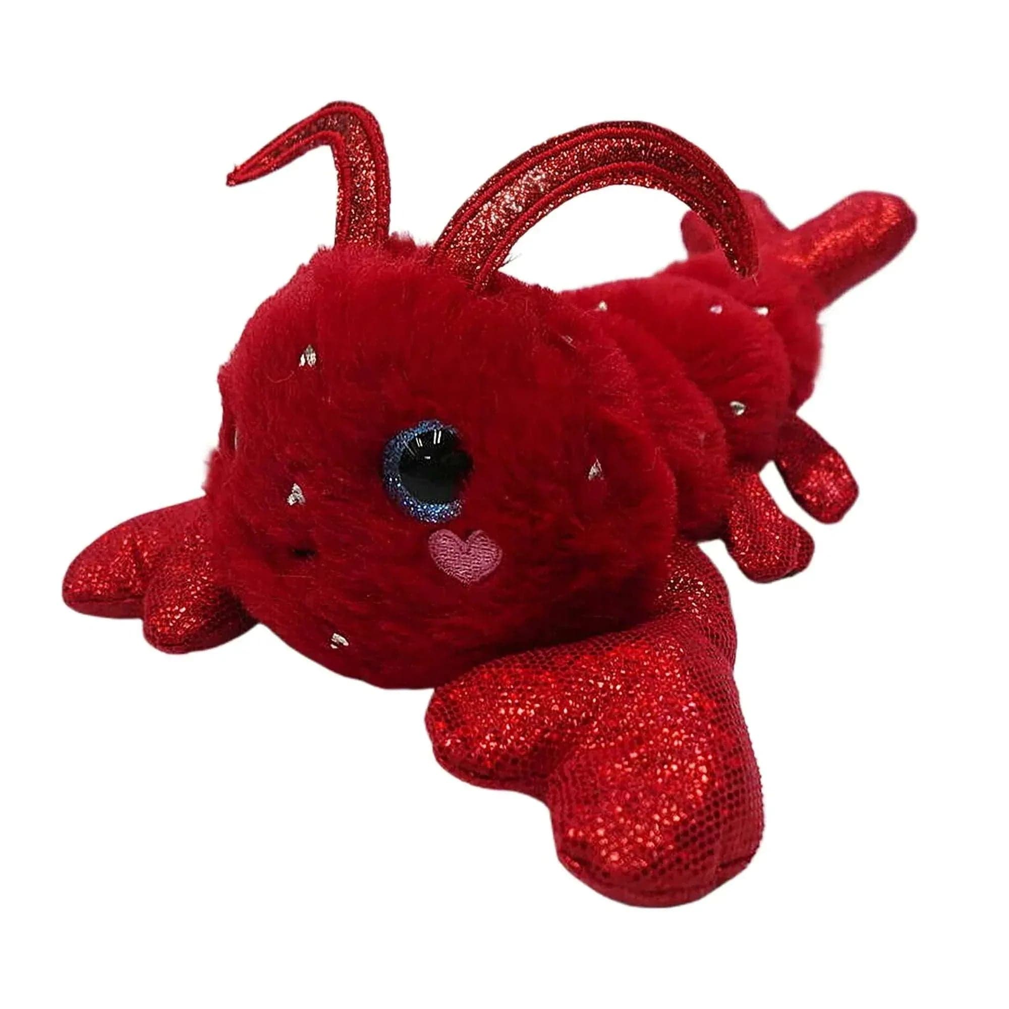 Way To Celebrate Valentine's Day Small Lobster Plush, Red, 8 in