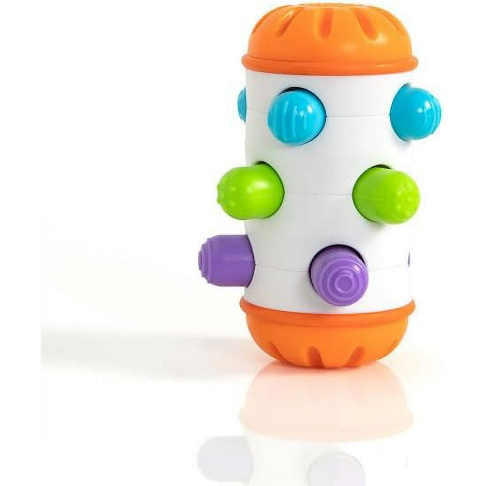 Fat Brain Toys Rolio, Sensory Tummy Time and Rattle Toy, Ages 6 Months+