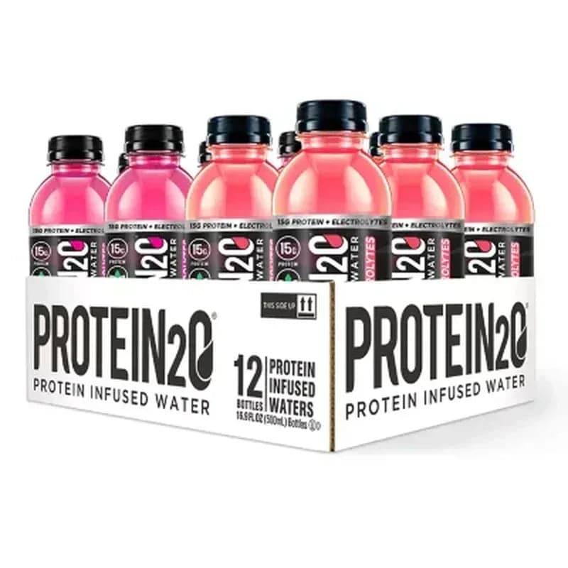 Protein2O + Electrolytes Variety Pack (16.9 fl. oz., 12 Pk.)