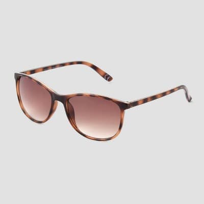 Women's Shiny Plastic Surf Sunglasses - Universal Thread Tortoise