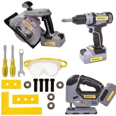 Stanley Jr. Power Tool Toy Set 18 Piece