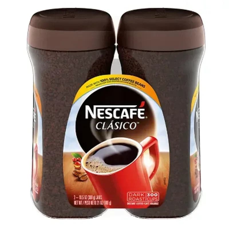 Nescafé Clásico Instant Coffee (21 oz., 2 Pk.)