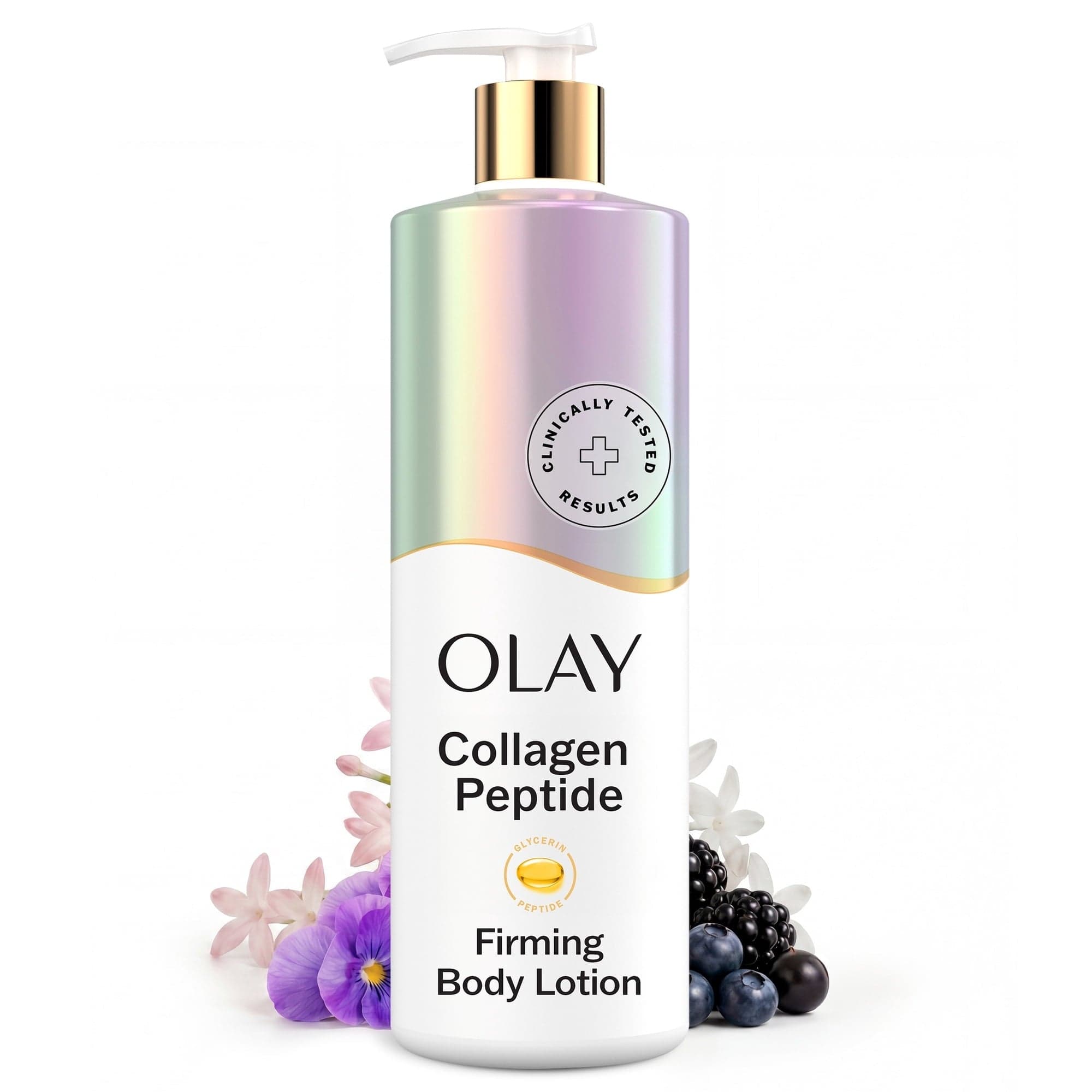 Olay Firming Body Lotion, Hydrating, Collagen, 17 fl oz (Pack of 3)