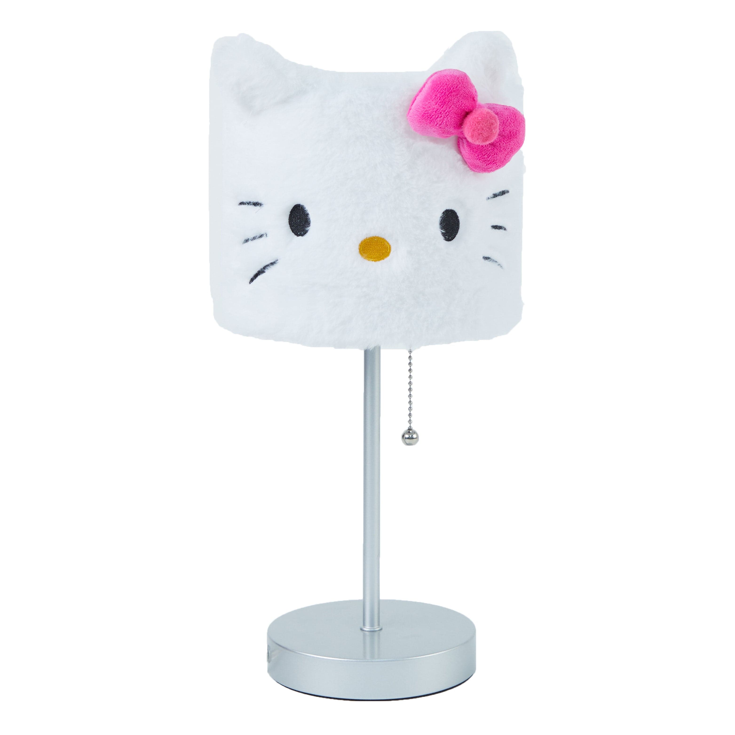 Hello Kitty Plush Table Lamp, 15 in. H, Plush Light for Kids' Rooms