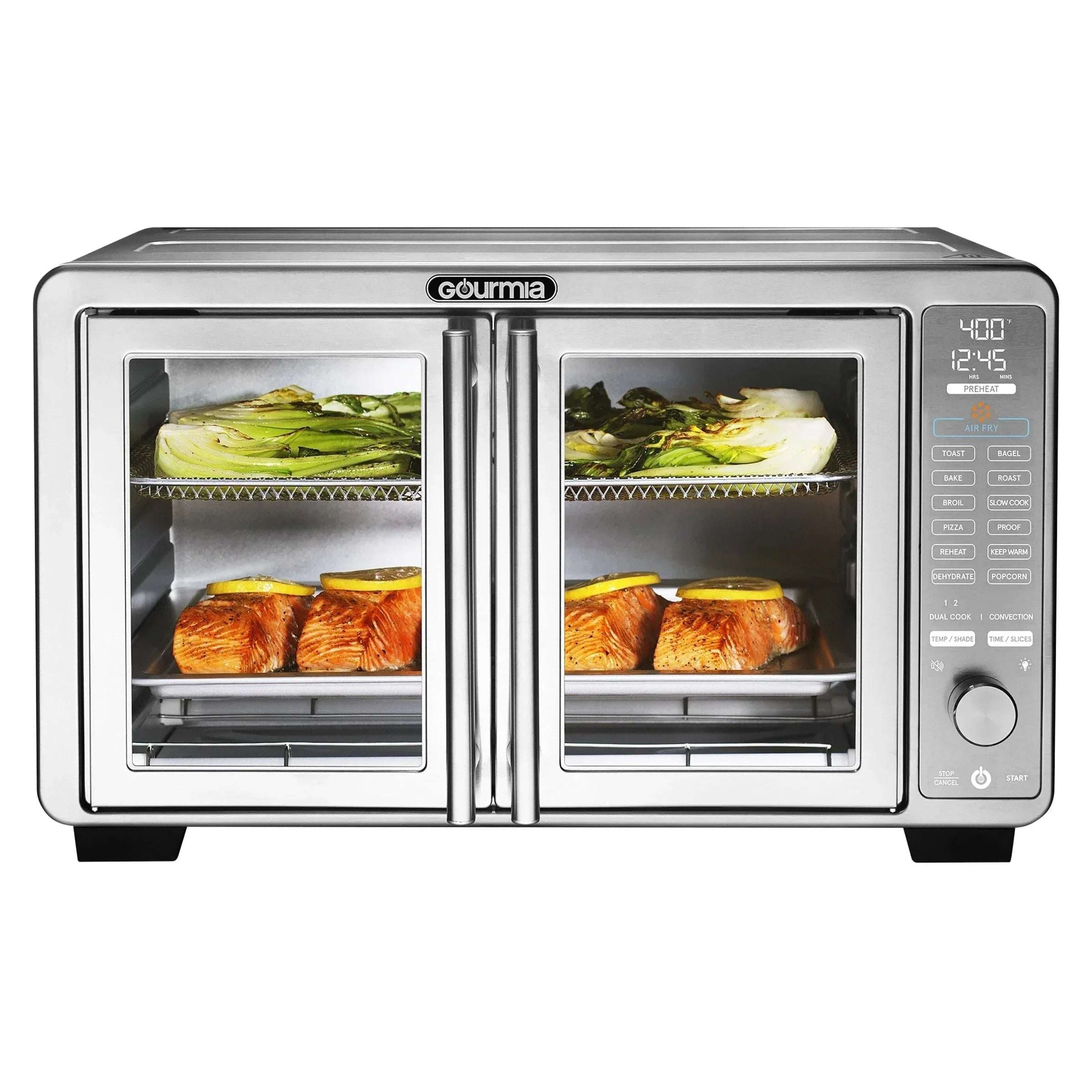 Gourmia XL 45 Quart Digital Countertop Oven with Air Fry and Temperature Probe