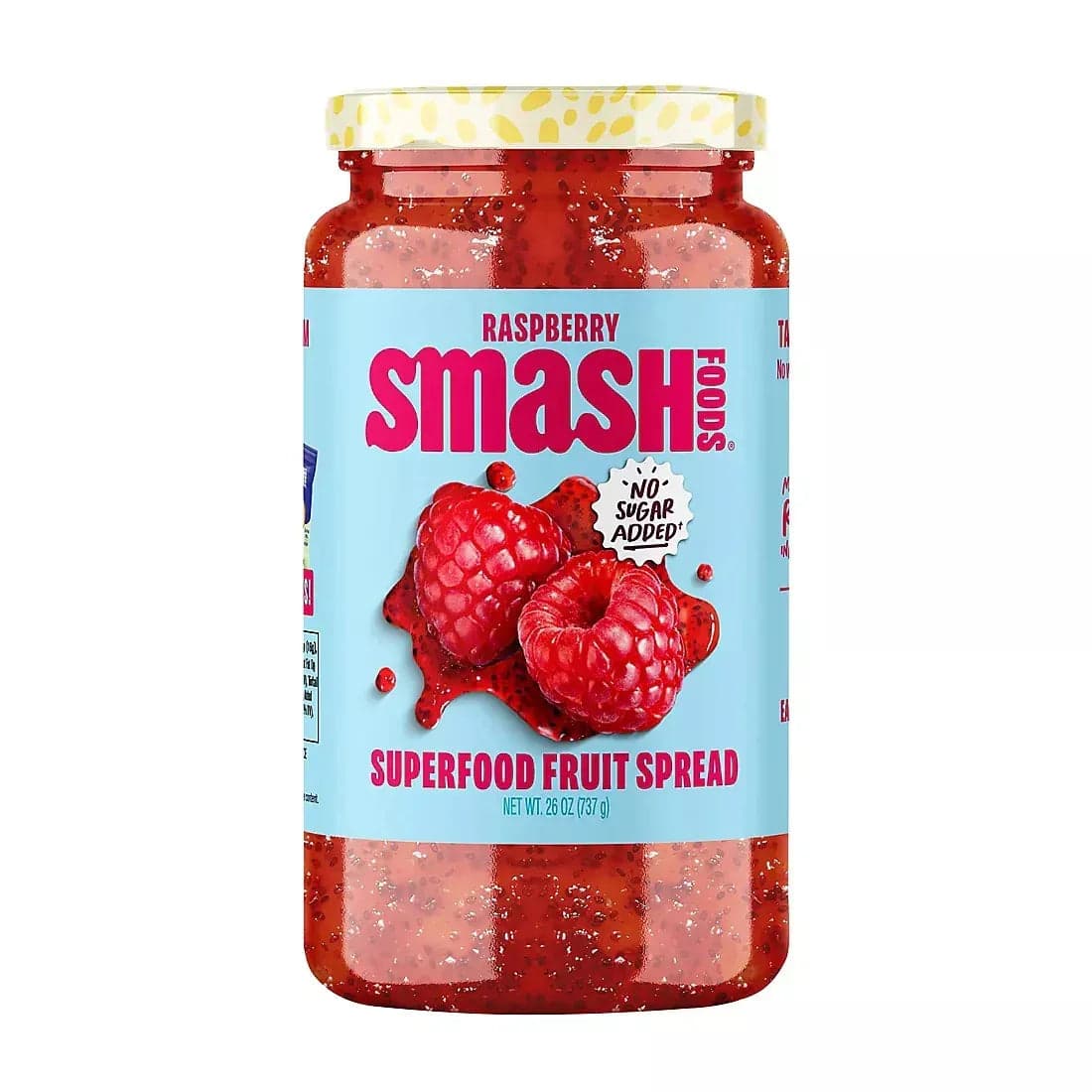 Smash Foods Raspberry Superfood Fruit Spread, 26 oz.