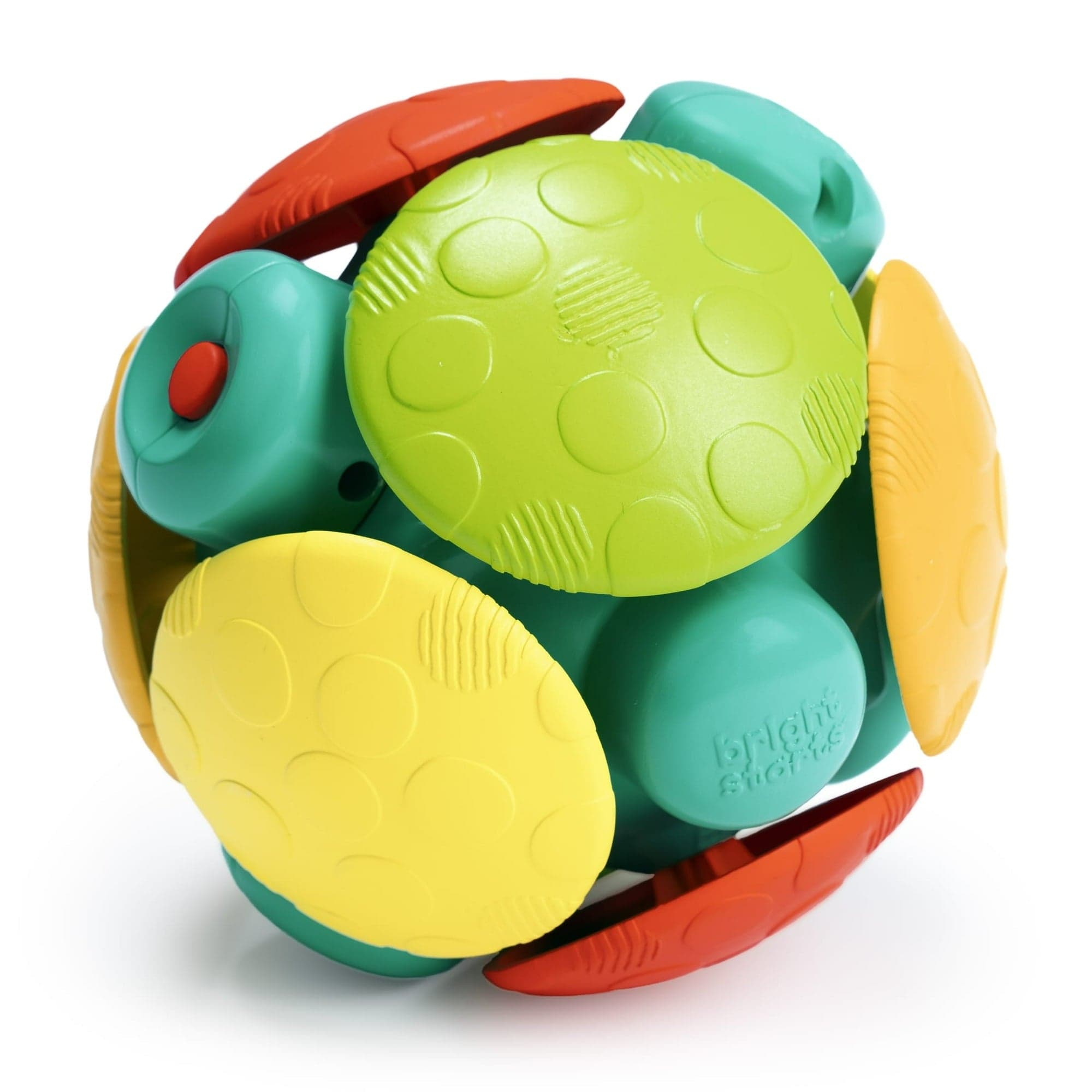 Bright Starts Wobble Bobble Crawl & Chase Baby Activity Ball Toy, Ages 3 Months and Up