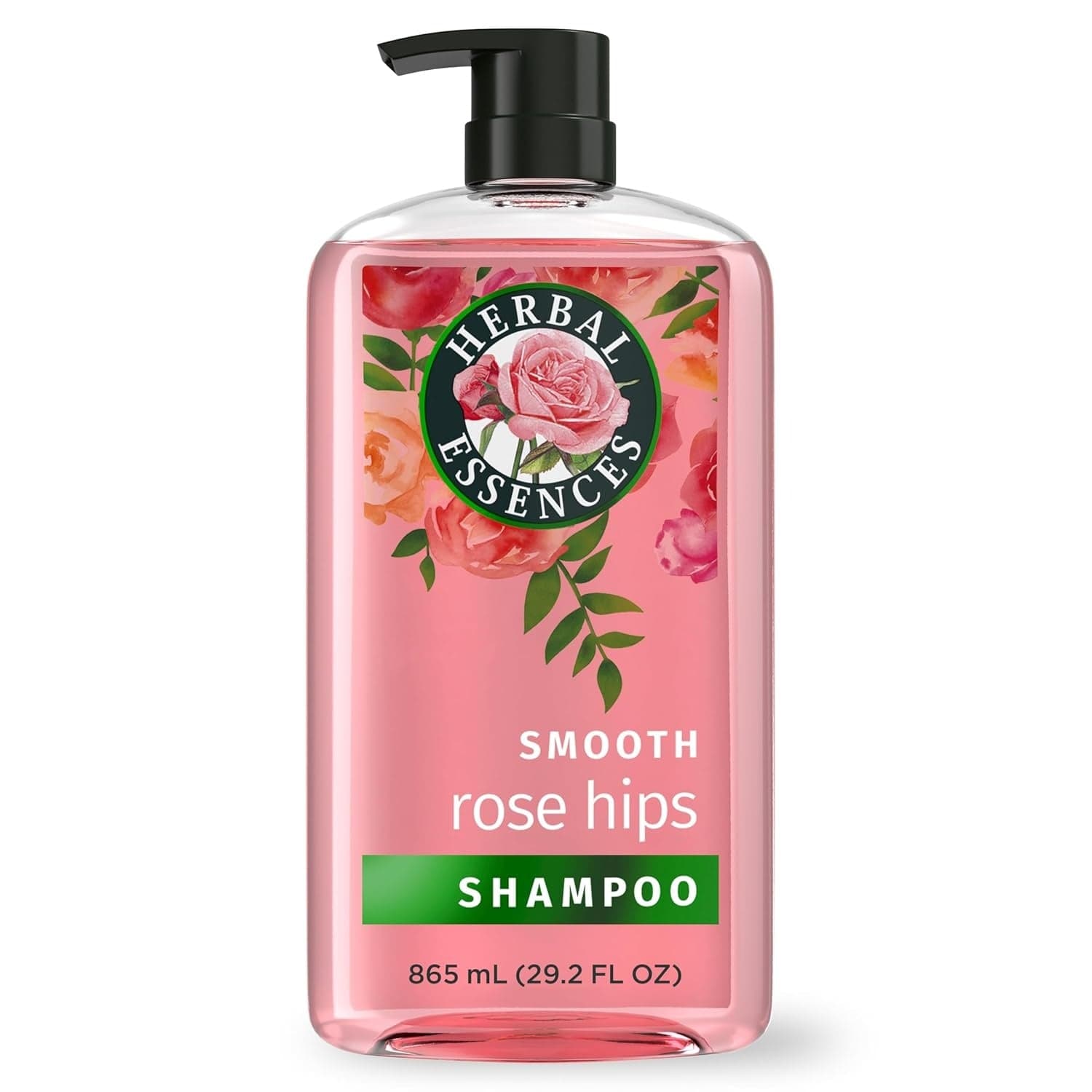 Herbal Essences Rose Hips Smooth Collection Shampoo, Color Safe, 29.2 Fl Oz
