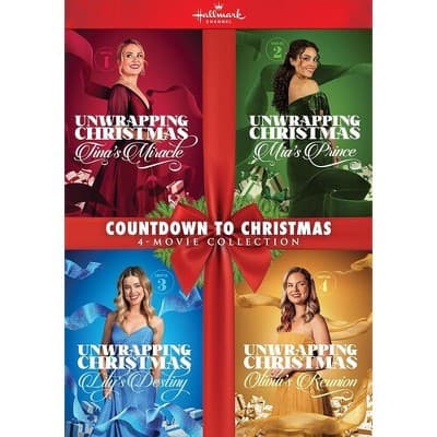 Hallmark Channel Unwrapping Christmas 4-Movie Collection (DVD)(2024)