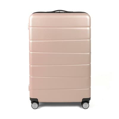 Skyline Large Checked In Spinner Wheels Suitcase - Tan