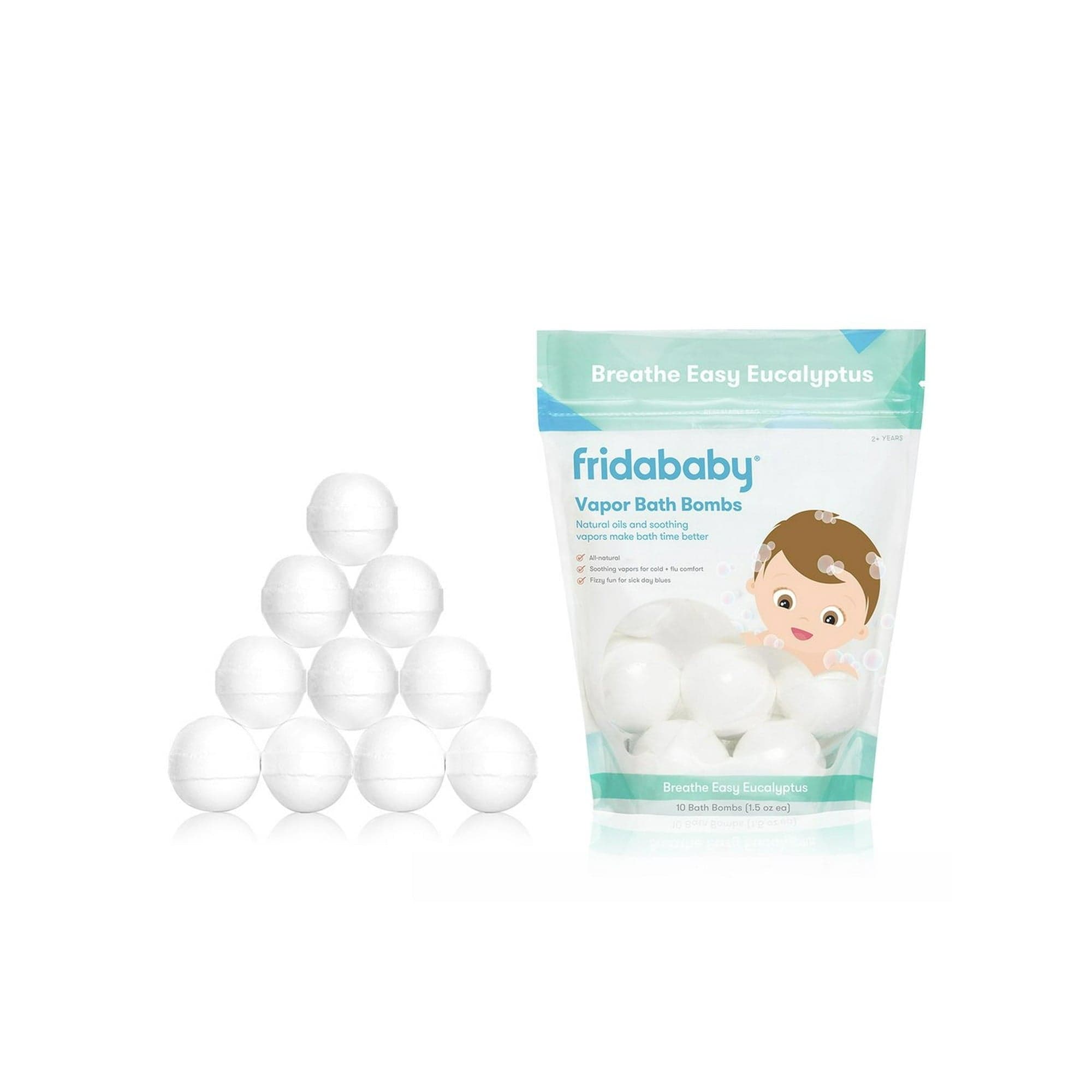 Fridababy Natural Vapor Bath Bombs, 10 Count