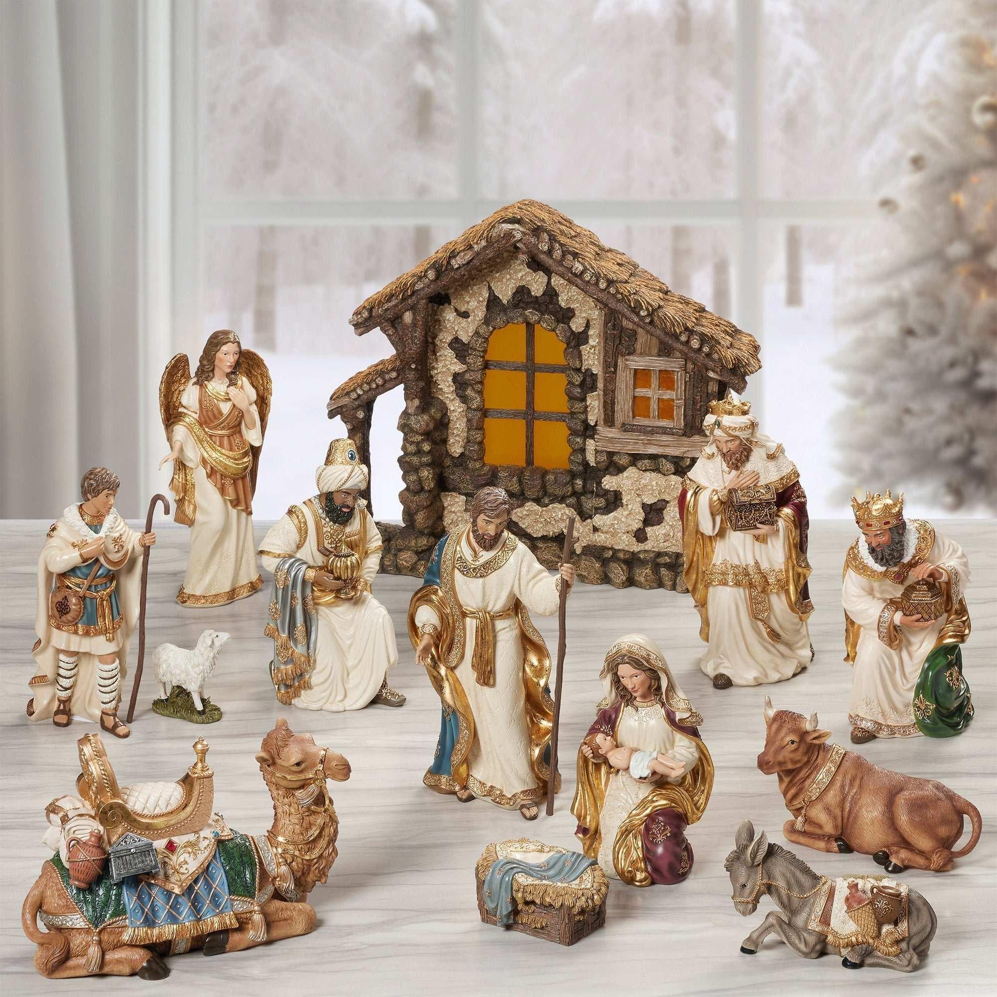 Kirkland Signature Nativity Set, 14-Piece