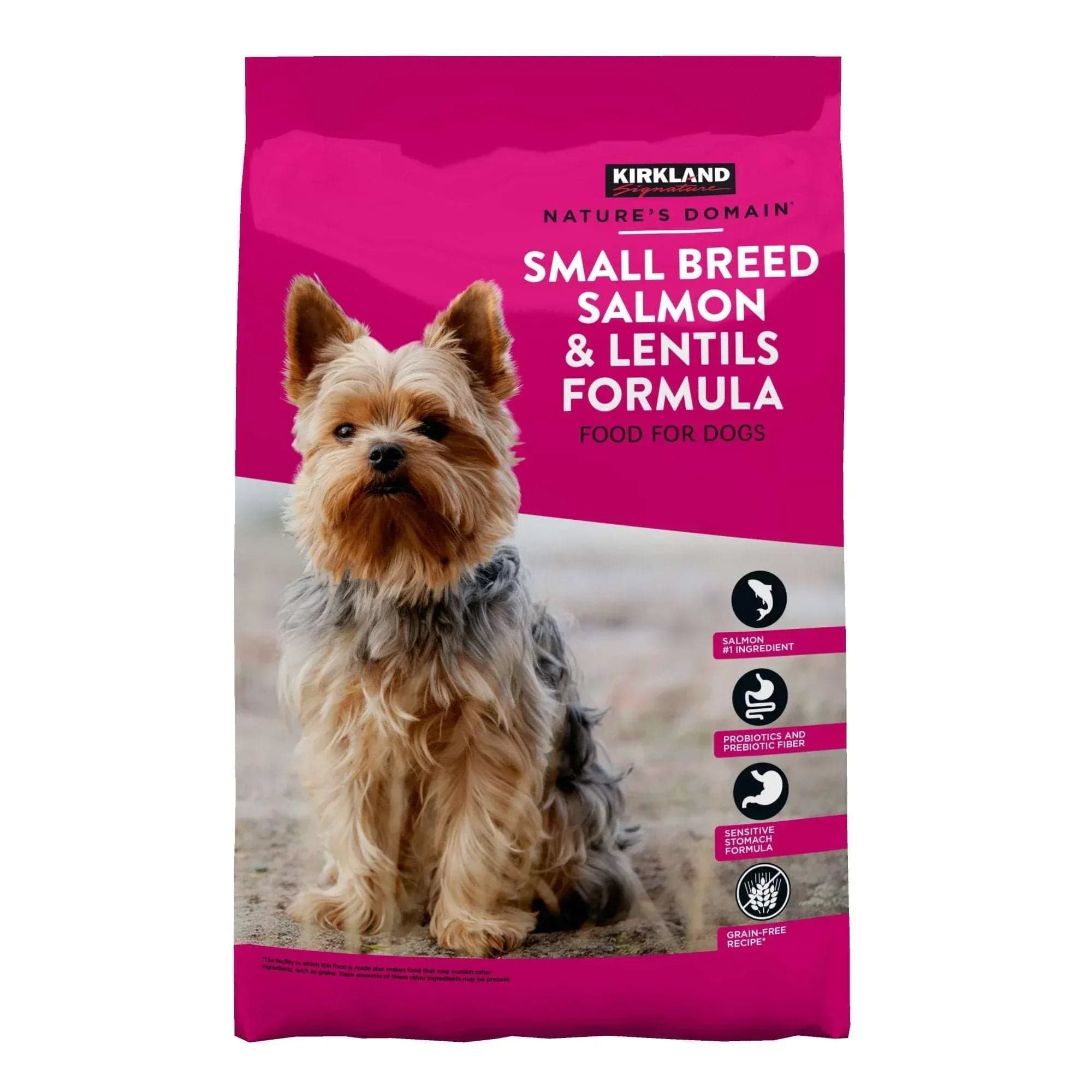 Kirkland Signature Nature's Domain Small Breed Salmon & Lentil Dog Food, 20 lb Bag