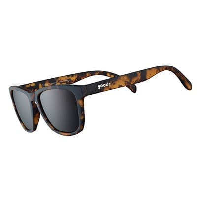 goodr Adult OG Bosley's Basset Hound Dreams Plastic Rectangle Sunglasses - Brown