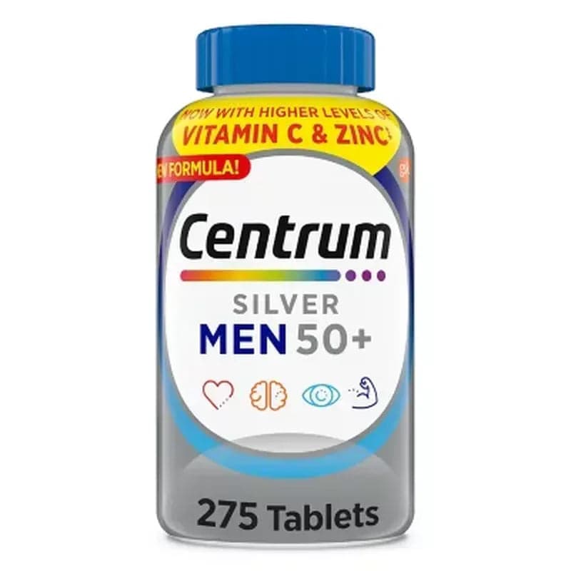 Centrum Silver Men 50+ Multivitamin Tablets (275 Ct.)