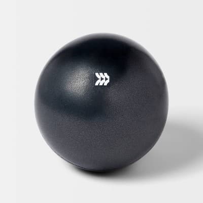Mini Ab Ball Blue - All In Motion: PVC Exercise Trainer for Abdominal Workouts