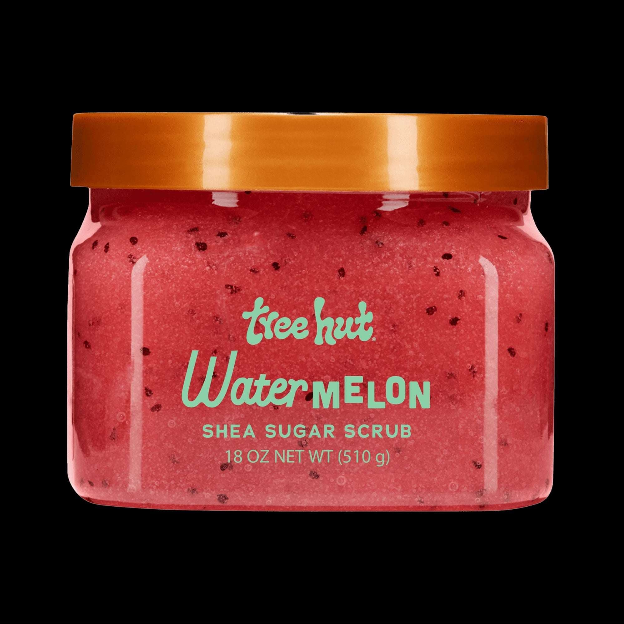 Tree Hut Watermelon Shea Sugar Exfoliating and Hydrating Body Scrub, 18 oz