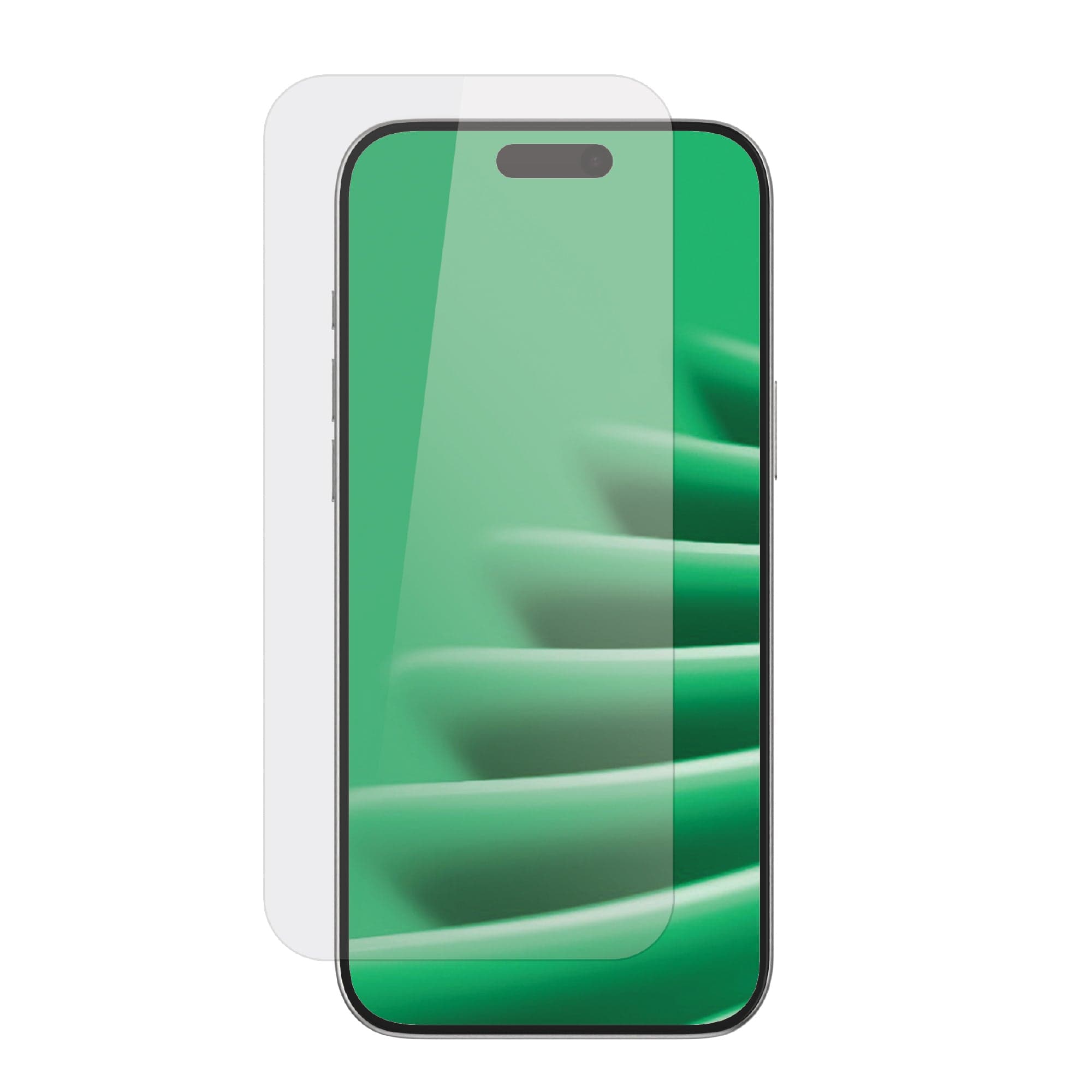 onn Impact Resistant Glass Screen Protector with Easy Application Tray for iPhone Air