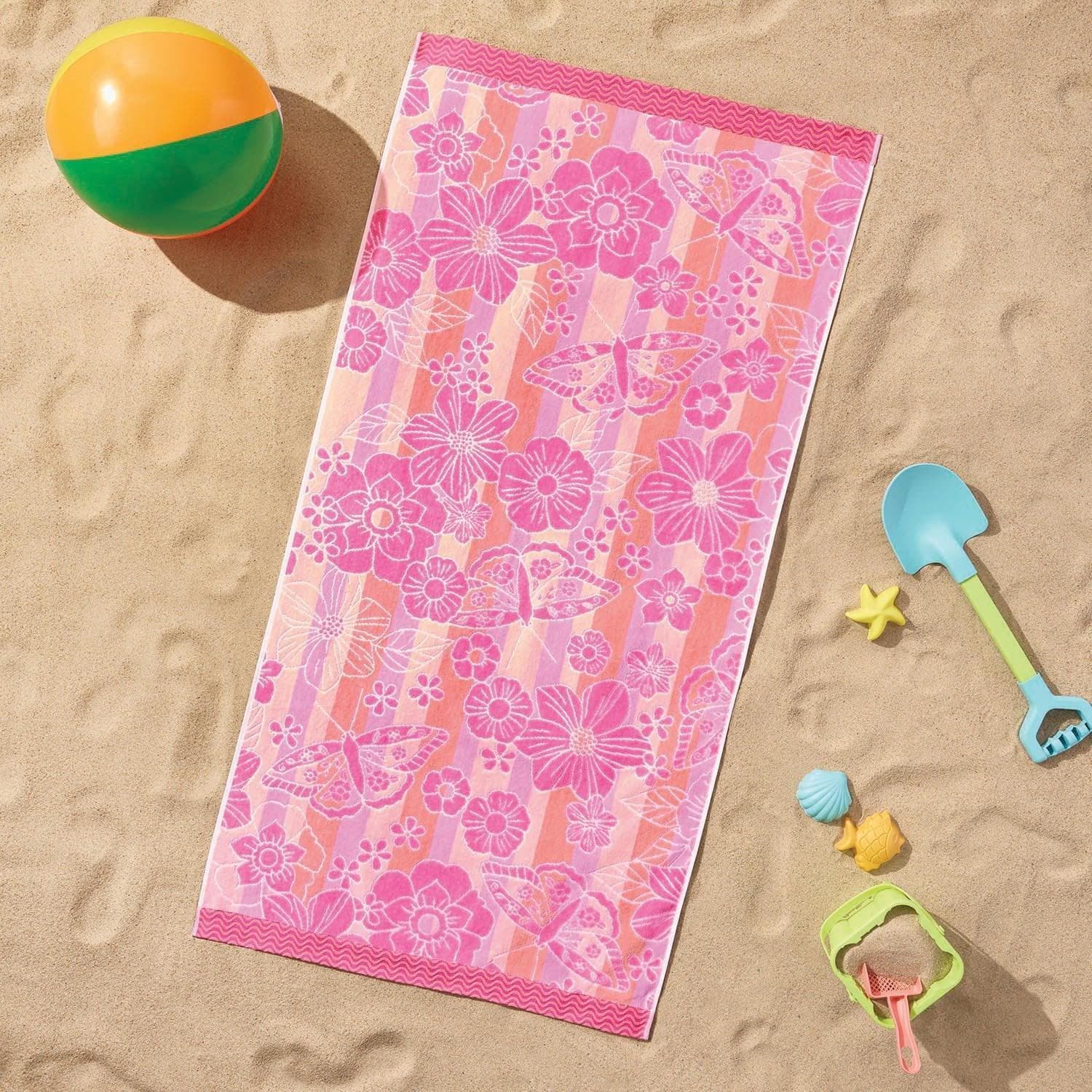 Member's Mark 2-Pack Kids Beach Towel, 30" x 60"