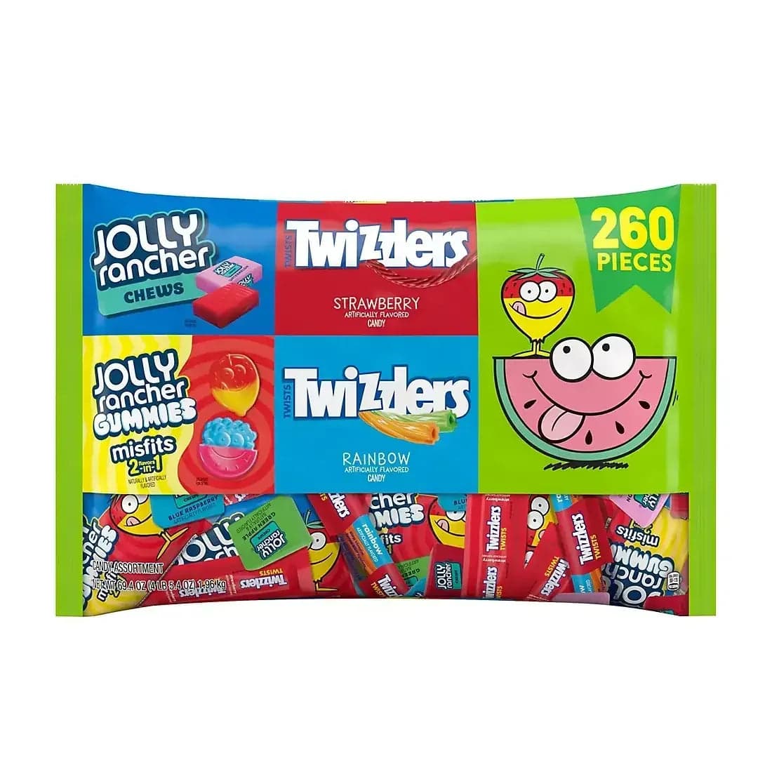 Twizzlers & Jolly Rancher Variety Bag, 260 pc.