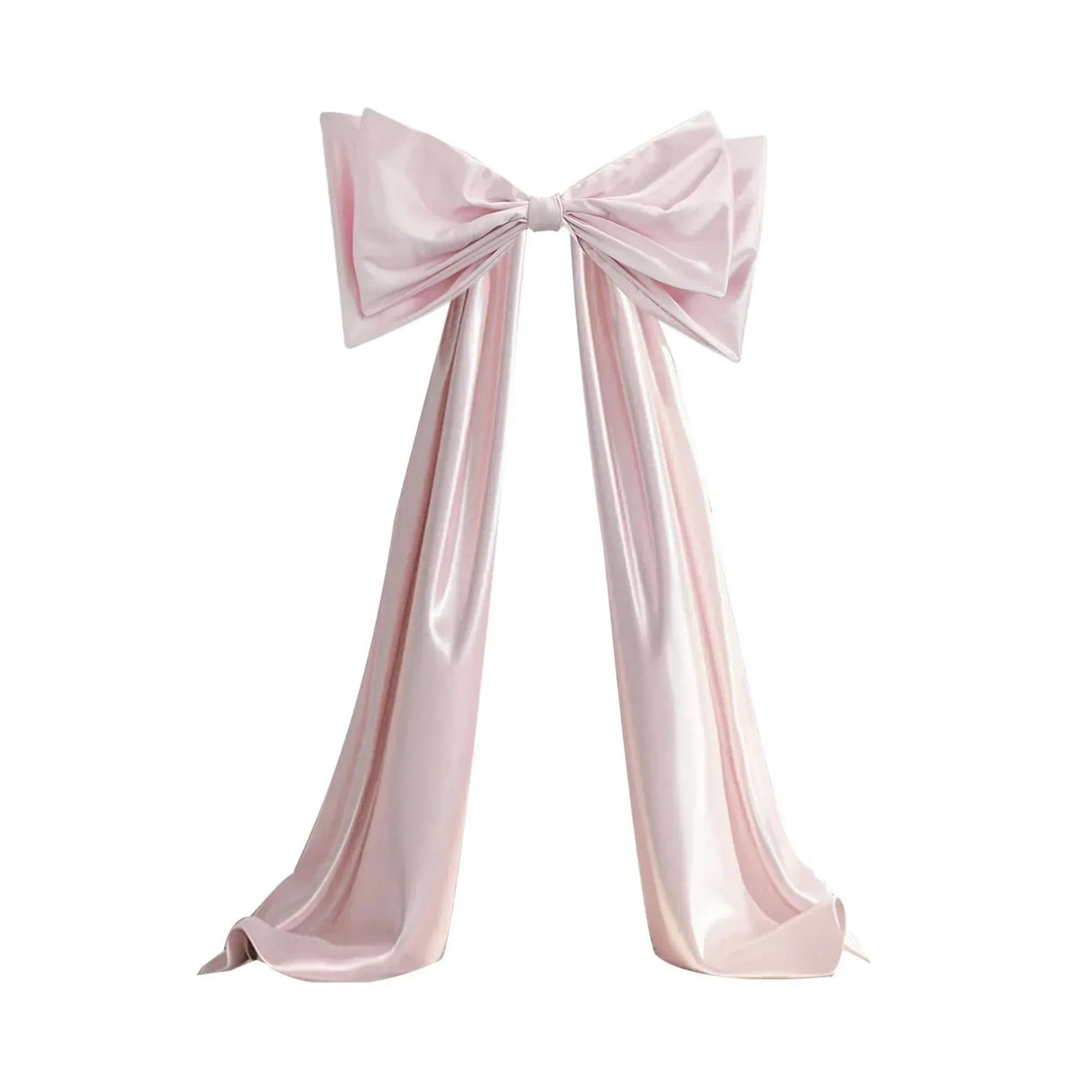 Way To Celebrate Valentine's Day Large Satin Decorative Bow, Pink, 85 in