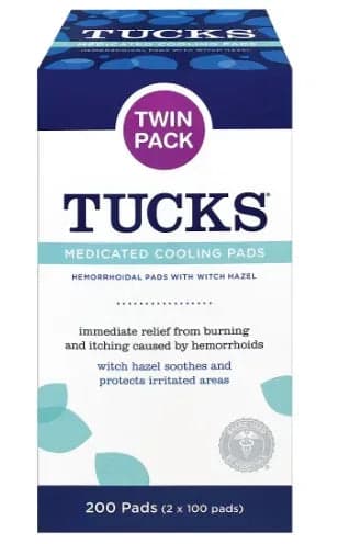 Tucks Medicated Cool Pads, 200 ct.