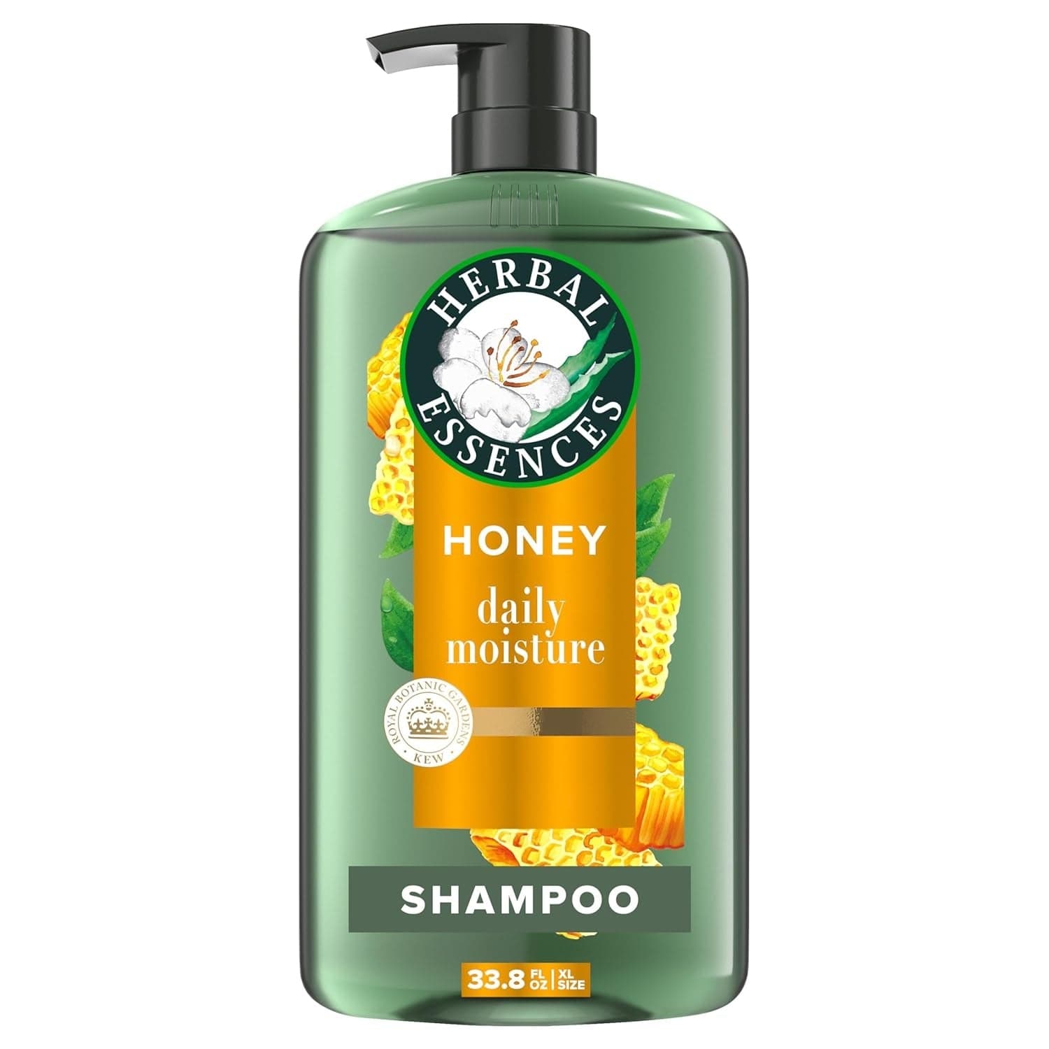 Herbal Essences Sulfate Free Honey Shampoo for Daily Moisture, 33.8 Fl Oz
