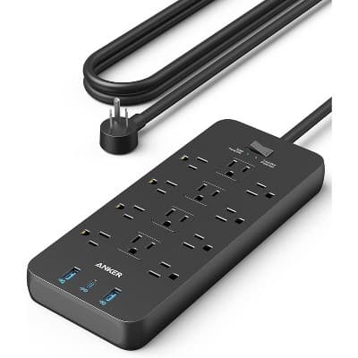 Anker Power Strip with 2100J Surge Protector, Outlet Extender
