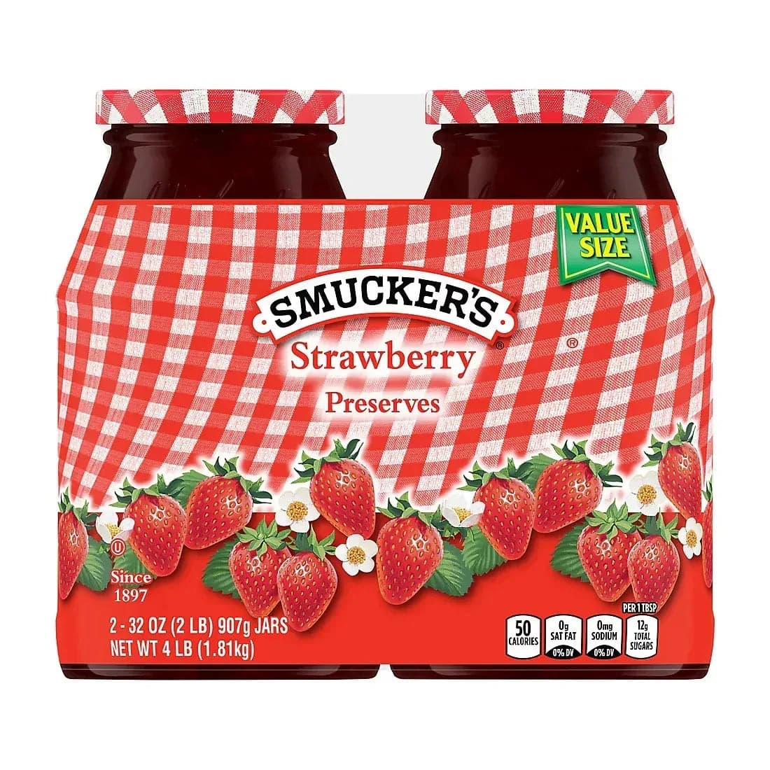 Smucker's Strawberry Preserves, 2 pk. / 32 oz.