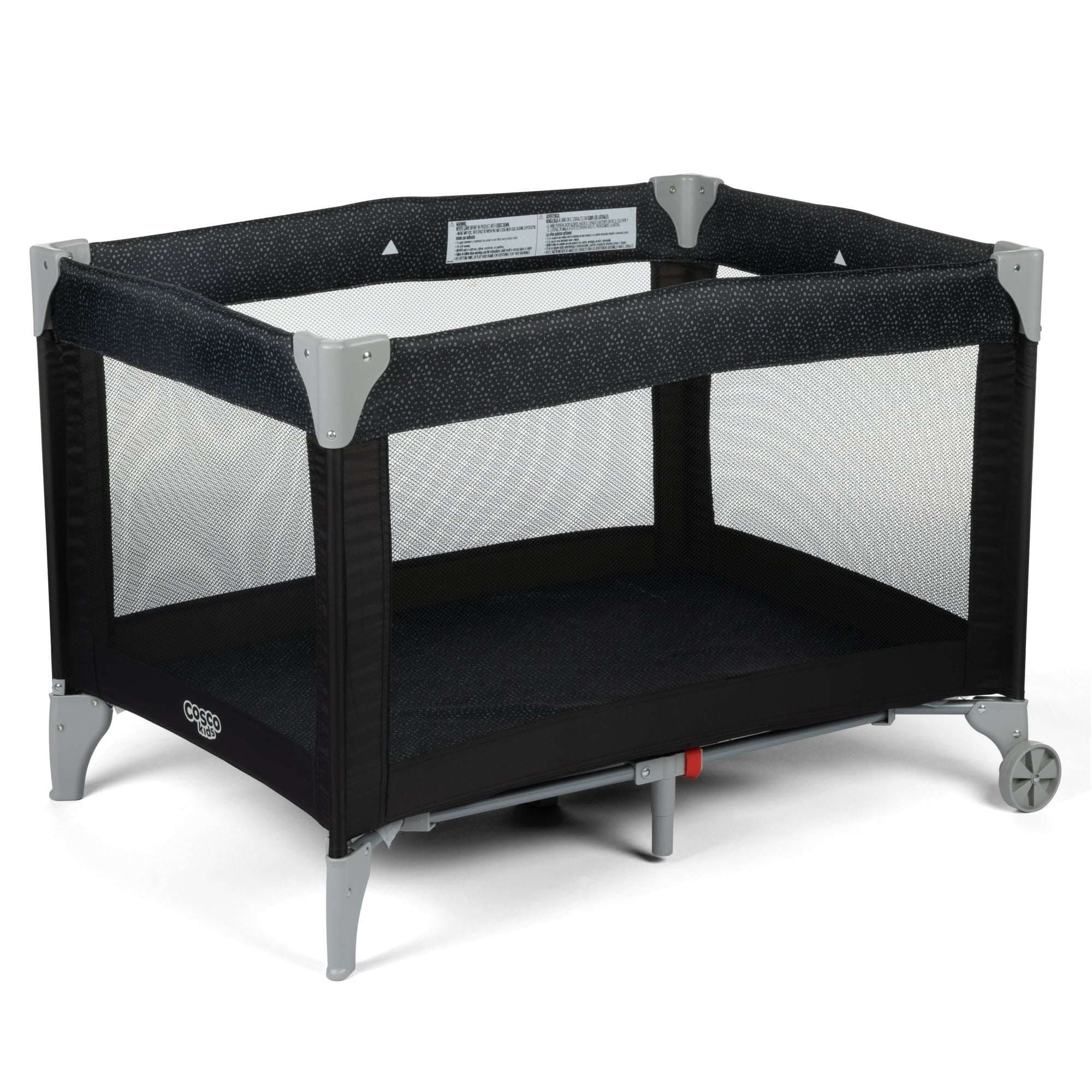 Cosco Kids Baby Play Yard, Funsport Portable Playpen, Noir Dot