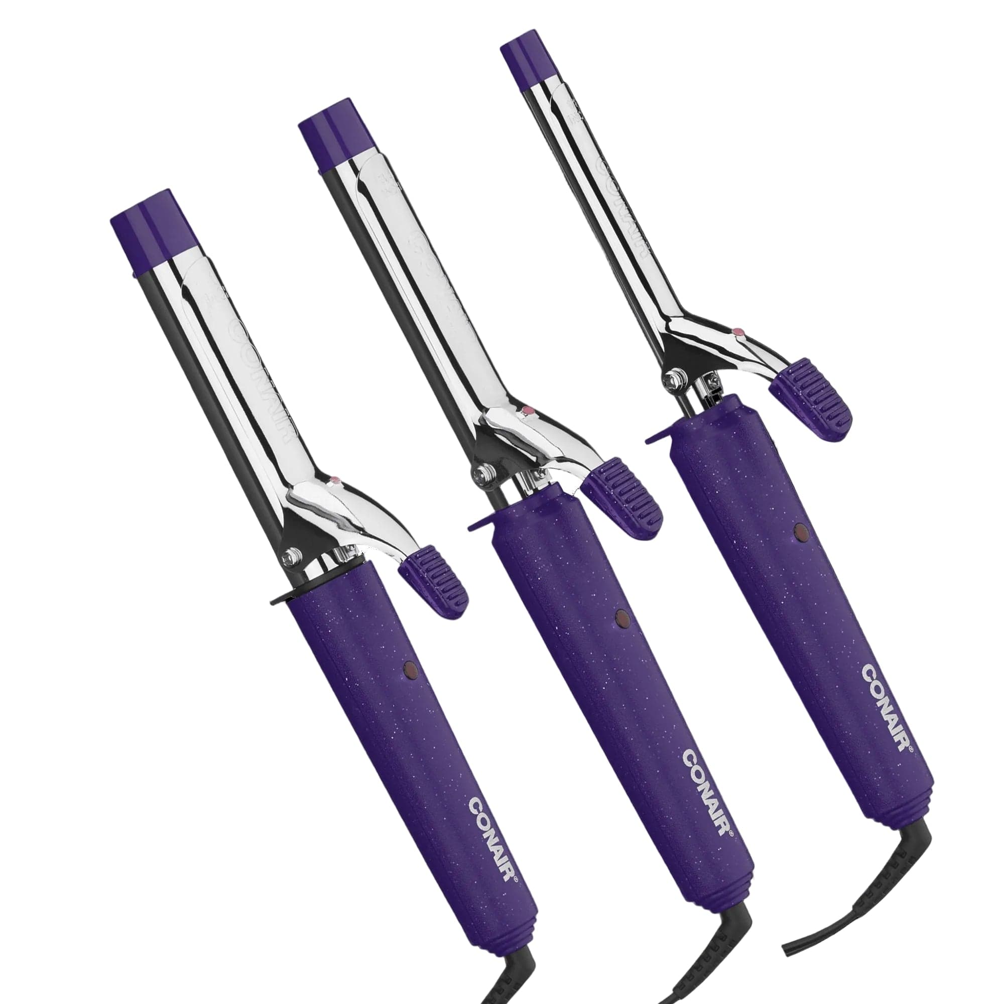 Conair Supreme Curling Iron 3-Pack, Includes 1/2", 3/4", and 1" Curling Irons