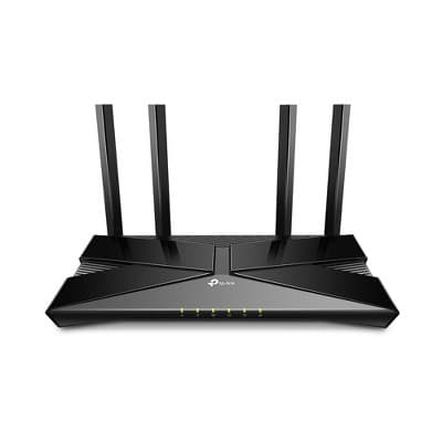 Refurbished: TP-Link Archer AX20 AX1800 Smart Dual-Band Wi-Fi 6 Router Black - Manufacturer Refurbished