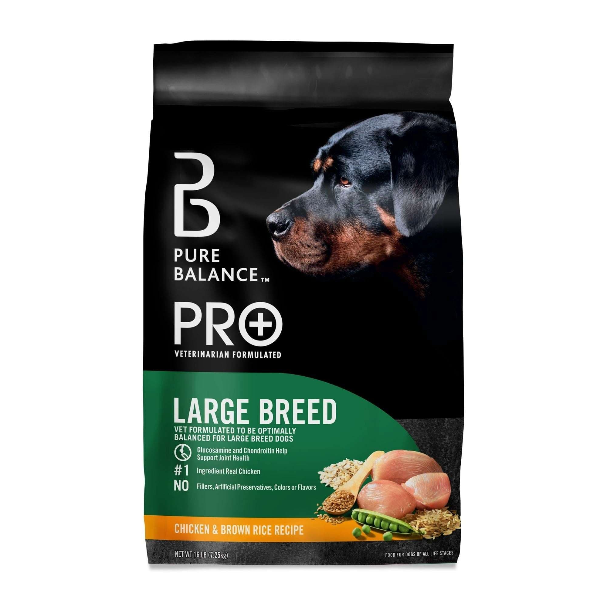 Pure Balance Pro+ Large Breed Chicken & Brown Rice Recipe Dry Dog Food
