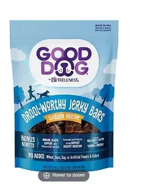 Wellness Good Dog Jerky Bars, 30 oz.