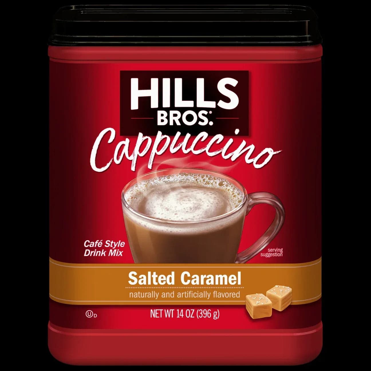 Hills Bros. Cappuccino Salted Caramel Instant Cappuccino Mix, 14 oz.