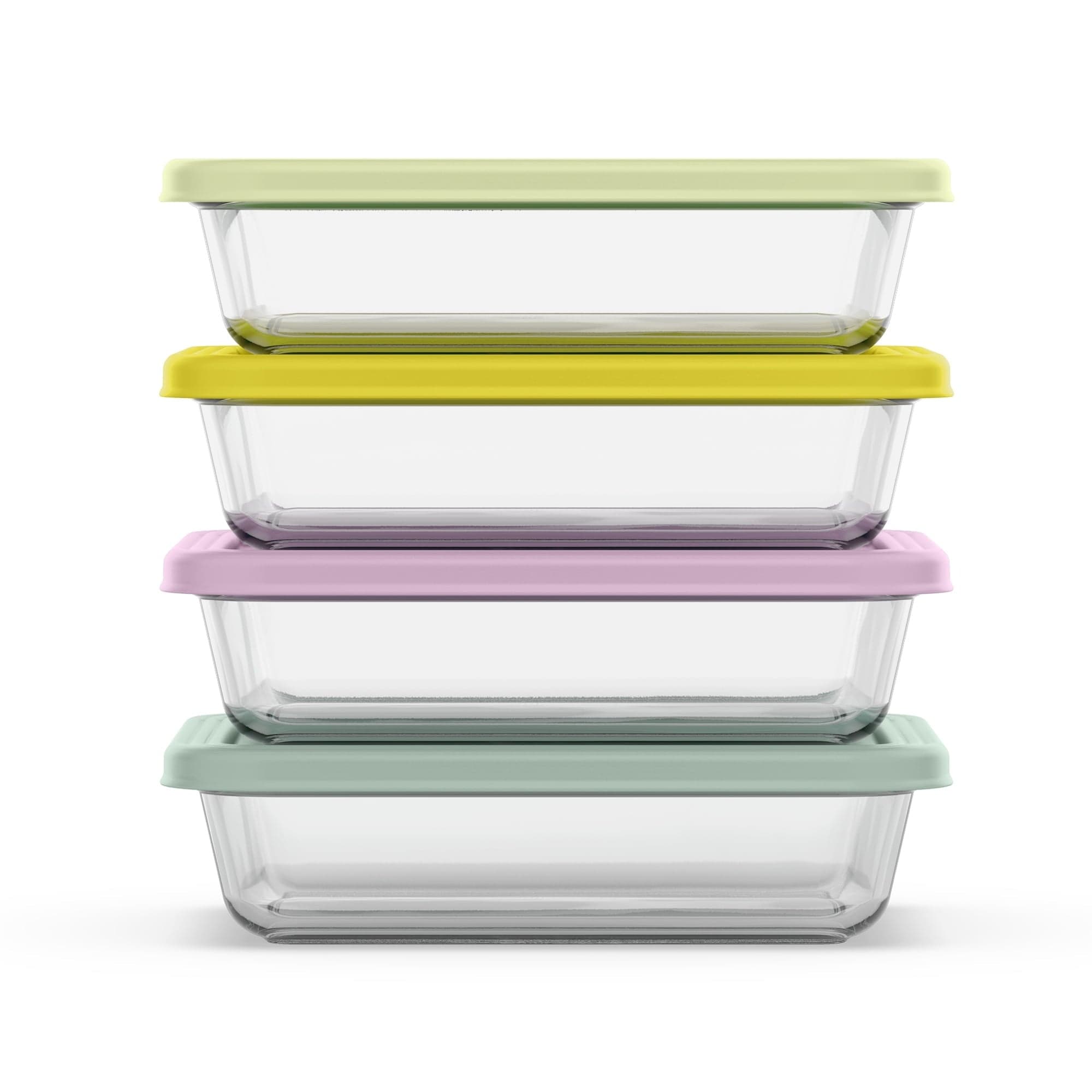 Ello Everyday 4.5 Cup 8-Piece Glass Meal Prep Set