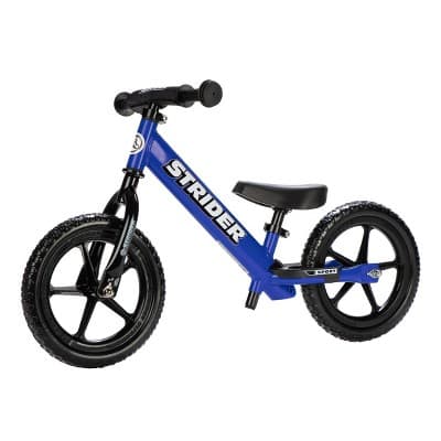 Strider Sport 12" Kids' Balance Bike - Pink: Adjustable Handlebar & Seat, Steel Frame